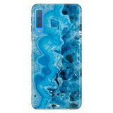 Senada Samsung Galaxy A7 2018 İle Uyumlu Kılıf Desenli Baskılı Silikon Maldiv Ametist