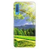 Senada Samsung Galaxy A7 2018 İle Uyumlu Kılıf Desenli Baskılı Silikon Mis Oksijen