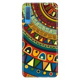 Senada Samsung Galaxy A7 2018 İle Uyumlu Kılıf Desenli Baskılı Silikon Mısır Grafik