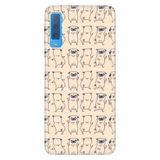 Senada Samsung Galaxy A7 2018 İle Uyumlu Kılıf Desenli Baskılı Silikon Pug