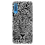 Senada Samsung Galaxy A7 2018 İle Uyumlu Kılıf Desenli Baskılı Silikon Vahşi Aslan Sanat