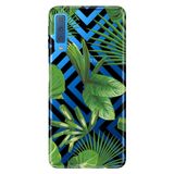 Senada Samsung Galaxy A7 2018 İle Uyumlu Kılıf Desenli Baskılı Silikon Vogue Yaprak