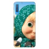 Senada Samsung Galaxy A7 2018 İle Uyumlu Kılıf Desenli Baskılı Silikon