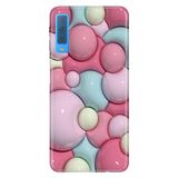Senada Samsung Galaxy A7 2018 ile Uyumlu Kılıf Resimli Desenli Silikon Baloncuk