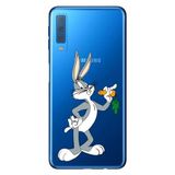 Senada Samsung Galaxy A7 2018 ile Uyumlu Kılıf Resimli Desenli Silikon Bugs