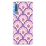 Senada Samsung Galaxy A7 2018 ile Uyumlu Kılıf Resimli Desenli Silikon Circle
