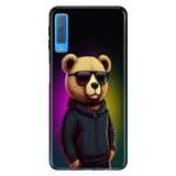 Senada Samsung Galaxy A7 2018 ile Uyumlu Kılıf Resimli Desenli Silikon Cool Teddy