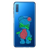 Senada Samsung Galaxy A7 2018 ile Uyumlu Kılıf Resimli Desenli Silikon Kayıp Ayıcık