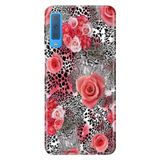 Senada Samsung Galaxy A7 2018 ile Uyumlu Kılıf Resimli Desenli Silikon Leopare