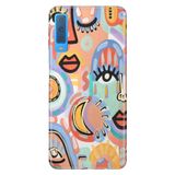 Senada Samsung Galaxy A7 2018 ile Uyumlu Kılıf Resimli Desenli Silikon Siluet