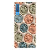 Senada Samsung Galaxy A7 2018 ile Uyumlu Kılıf Resimli Desenli Silikon Smiling