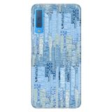 Senada Samsung Galaxy A7 2018 ile Uyumlu Kılıf Resimli Desenli Silikon Towers