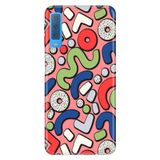 Senada Samsung Galaxy A7 2018 ile Uyumlu Kılıf Resimli Desenli Silikon Vintage