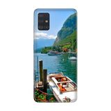 Senada Samsung Galaxy A71 İle Uyumlu Kılıf Desenli Resimli Hd Silikon Telefon Kabı Kapak - Como