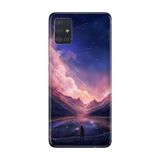 Senada Samsung Galaxy A71 İle Uyumlu Kılıf Desenli Resimli Hd Silikon Telefon Kabı Kapak - Mars Life