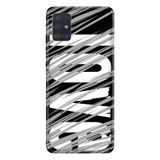 Senada Samsung Galaxy A71 Tam Koruma Desenli Silikon İle Uyumlu Kılıf Gri Aşk Love Tema