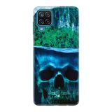 Senada Samsung Galaxy M12 A12 İle Uyumlu Kılıf Desenli 0.4 Mm Silikon Kapak - Gizemli Orman