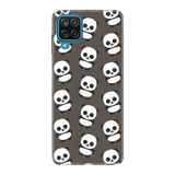 Senada Samsung Galaxy M12 A12 İle Uyumlu Kılıf Desenli Arka Silikon - Panda Bob