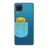 Senada Samsung Galaxy M12 A12 İle Uyumlu Kılıf Desenli Uv Laser Silikon - Cep Dog