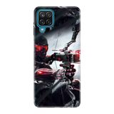 Senada Samsung Galaxy M12 A12 İle Uyumlu Kılıf Tasarım Silikon - Crysis