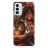 Senada Samsung Galaxy M23 İle Uyumlu Kılıf 0.4Mm Lazer Kesim Silikon Kapak Amazon Lady