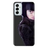Senada Samsung Galaxy M23 İle Uyumlu Kılıf 0.4Mm Lazer Kesim Silikon Kapak Anime Kız