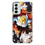 Senada Samsung Galaxy M23 İle Uyumlu Kılıf 0.4Mm Lazer Kesim Silikon Kapak Anime War