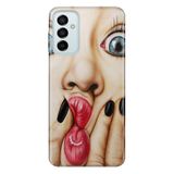 Senada Samsung Galaxy M23 İle Uyumlu Kılıf 0.4Mm Lazer Kesim Silikon Kapak Aramızda Kalsın