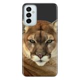 Senada Samsung Galaxy M23 İle Uyumlu Kılıf 0.4Mm Lazer Kesim Silikon Kapak Asil Aslan Kaplan