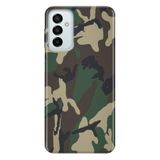 Senada Samsung Galaxy M23 İle Uyumlu Kılıf 0.4Mm Lazer Kesim Silikon Kapak Asker Deseni