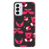 Senada Samsung Galaxy M23 İle Uyumlu Kılıf 0.4Mm Lazer Kesim Silikon Kapak Ayıcıklar