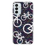 Senada Samsung Galaxy M23 İle Uyumlu Kılıf 0.4Mm Lazer Kesim Silikon Kapak Bisiklet