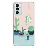 Senada Samsung Galaxy M23 İle Uyumlu Kılıf 0.4Mm Lazer Kesim Silikon Kapak Cactus Co
