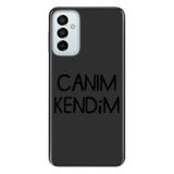 Senada Samsung Galaxy M23 İle Uyumlu Kılıf 0.4Mm Lazer Kesim Silikon Kapak Canım Kendim