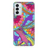 Senada Samsung Galaxy M23 İle Uyumlu Kılıf 0.4Mm Lazer Kesim Silikon Kapak Çin Mandala