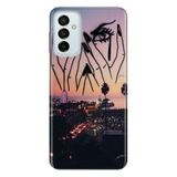 Senada Samsung Galaxy M23 İle Uyumlu Kılıf 0.4Mm Lazer Kesim Silikon Kapak Cloud Girl