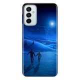 Senada Samsung Galaxy M23 İle Uyumlu Kılıf 0.4Mm Lazer Kesim Silikon Kapak Cold Love