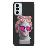 Senada Samsung Galaxy M23 İle Uyumlu Kılıf 0.4Mm Lazer Kesim Silikon Kapak Cool Tanrıça