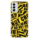 Senada Samsung Galaxy M23 İle Uyumlu Kılıf 0.4Mm Lazer Kesim Silikon Kapak Cross Polis