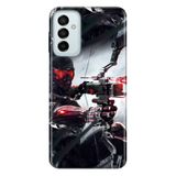 Senada Samsung Galaxy M23 İle Uyumlu Kılıf 0.4Mm Lazer Kesim Silikon Kapak Crysis