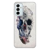 Senada Samsung Galaxy M23 İle Uyumlu Kılıf 0.4Mm Lazer Kesim Silikon Kapak Dişi Iskelet
