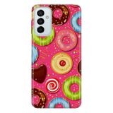 Senada Samsung Galaxy M23 İle Uyumlu Kılıf 0.4Mm Lazer Kesim Silikon Kapak Donut