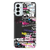 Senada Samsung Galaxy M23 İle Uyumlu Kılıf 0.4Mm Lazer Kesim Silikon Kapak Fashion,Color249