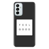 Senada Samsung Galaxy M23 İle Uyumlu Kılıf 0.4Mm Lazer Kesim Silikon Kapak Feel Good