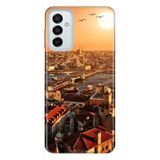 Senada Samsung Galaxy M23 İle Uyumlu Kılıf 0.4Mm Lazer Kesim Silikon Kapak Galata