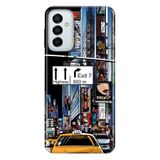 Senada Samsung Galaxy M23 İle Uyumlu Kılıf 0.4Mm Lazer Kesim Silikon Kapak Gece New York