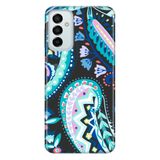 Senada Samsung Galaxy M23 İle Uyumlu Kılıf 0.4Mm Lazer Kesim Silikon Kapak Geo Yapraklar