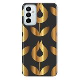 Senada Samsung Galaxy M23 İle Uyumlu Kılıf 0.4Mm Lazer Kesim Silikon Kapak Golden,Color103