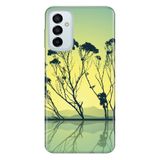Senada Samsung Galaxy M23 İle Uyumlu Kılıf 0.4Mm Lazer Kesim Silikon Kapak Gün Batımı Amazon