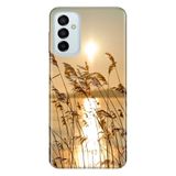 Senada Samsung Galaxy M23 İle Uyumlu Kılıf 0.4Mm Lazer Kesim Silikon Kapak Günbatımı 90